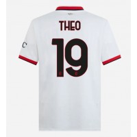 Dres AC Milan Theo Hernandez #19 Preč 2024-25 Krátky Rukáv